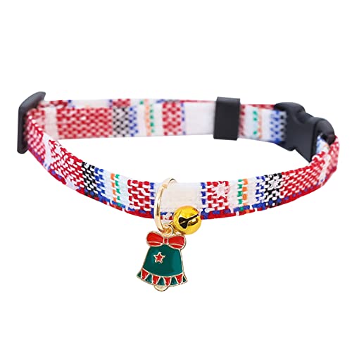 Btruely Katzenhalsband mit Sicherheitsverschluss und Glöckchen Verstellbar Halsband Katze Kitten 18–30 cm, geeignet für die meisten Hauskatzen,Kleine Hunde (B) von Btruely