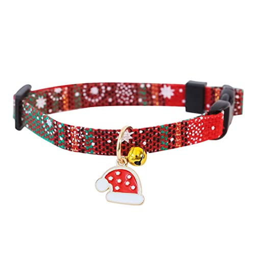 Btruely Katzenhalsband mit Sicherheitsverschluss und Glöckchen Verstellbar Halsband Katze Kitten 18–30 cm, geeignet für die meisten Hauskatzen,Kleine Hunde (D) von Btruely