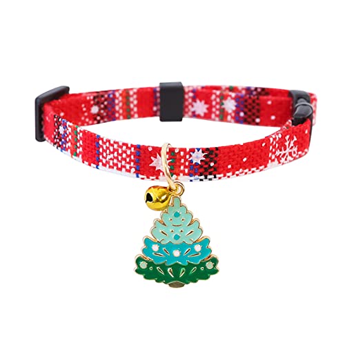 Btruely Katzenhalsband mit Sicherheitsverschluss und Glöckchen Verstellbar Halsband Katze Kitten 18–30 cm, geeignet für die meisten Hauskatzen,Kleine Hunde (G) von Btruely