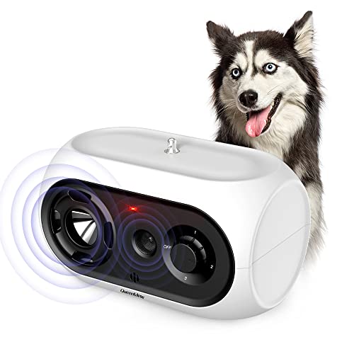 Bubbacare Ultraschall Hunde, Automatisches Anti Bellen Gerät 100% Sicher, Wasserdichter Anti-Bell-gerät, Wiederaufladbares Antibell für Kleine Mittel Große Hunde, Antibell Hund Innen & Außenbereich von Bubbacare