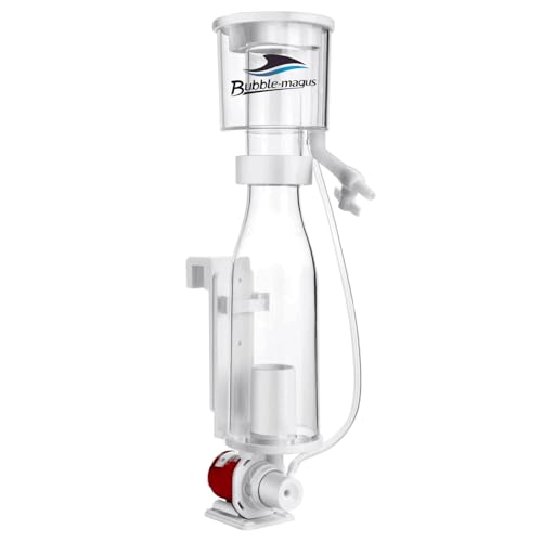 Bubble Magus Protein Skimmer F80 Ultimative Filtration mit platzsparendem Design, effizienter DC-Pumpe, langlebiger Graphitschaft und flexibler Durchflussmenge für optimale Wasserqualität und leisen von Bubble Magus