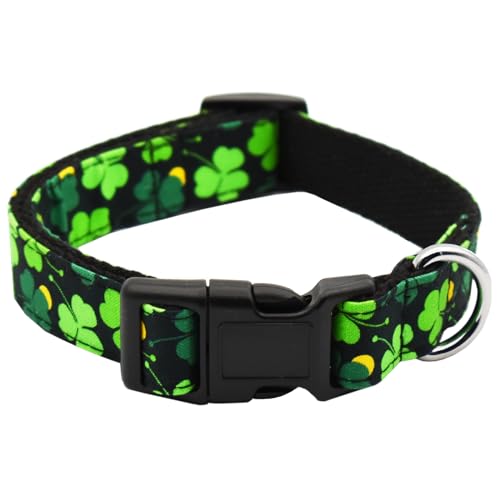 Bubblepup Hundehalsband, niedliches Baumwoll-Hundehalsband, verstellbar, weich, für kleine, mittelgroße und große Hunde von Bubblepup