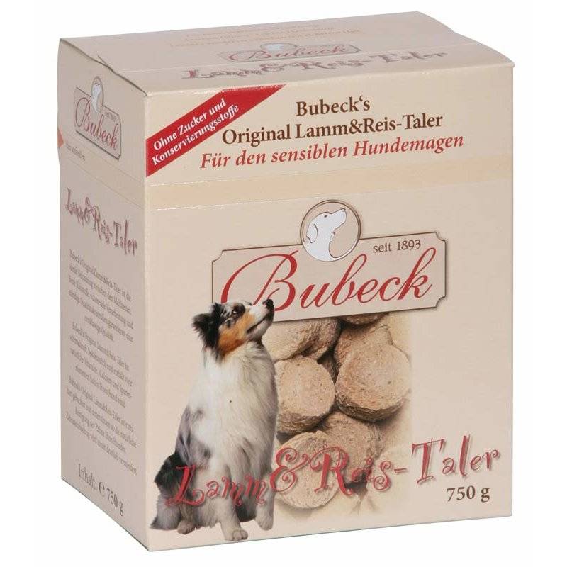 Bubeck Lamm+Reis Taler 750 g (5,99 € pro 1 kg) von Bubeck