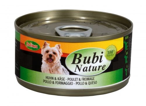 Bubi Nature Hundenahrung Huhn & Käse Größe 70g von Bubimex