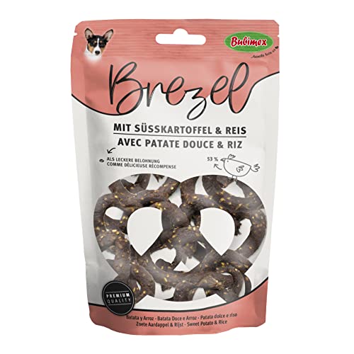 Bubimex Brezel Leckerli für Hunde, 5 Stück von Bubimex