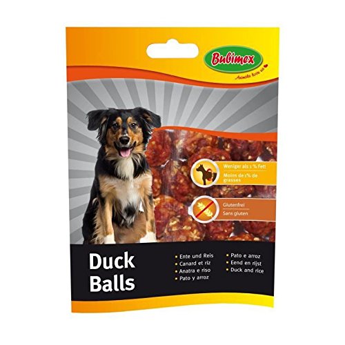 Hunde-Kühlmittel für Duck Bälle – Ente und Reis, 100 g von Bubimex