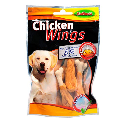 Hunde Snack Chicken Wings Hundeleckerli, Snack, Geflügel, für Training, als Belohnung oder einfach als Snack zwischendurch von Bubimex