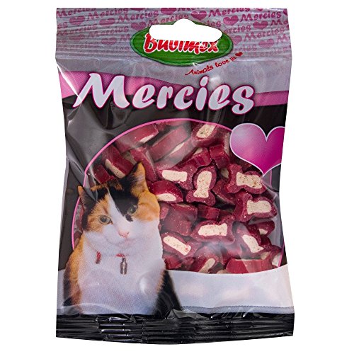 Mercies Knabberhäppchen Fischform Lachs 100g von Bubimex