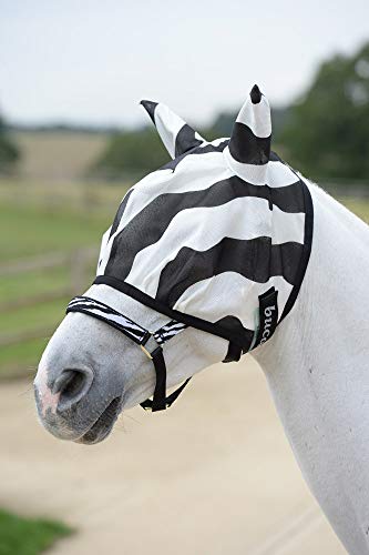 Bucas Buzz-Off Fly Mask - zebra - Fliegenmaske, Groesse:XXS von Bucas