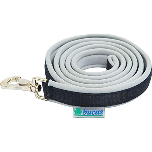 Bucas Dublin Leadropes One Size Black Silver von Bucas