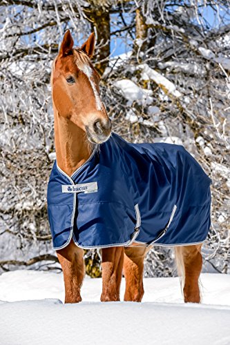 Bucas Freedom Turnout Pony Light - Navy/Silver, Groesse:100 von Bucas