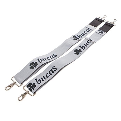 Bucas Internal Surcingle - Silver/Black - Bauchgurte von Bucas