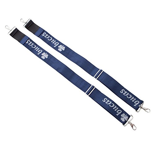 Bucas Internal Surcingle ohne Logo - Navy/Silver - Bauchgurte, S von Bucas