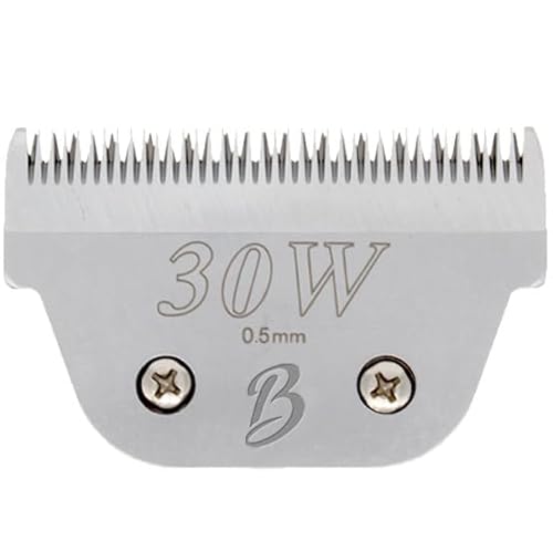 Grehge hable A Series 10 Blade Dog Grooming Cut Length 1/16" / 1.5mm Japanese Carbonized Steel Dog Grooming Blades 10,Compatible A5 Series Clippers for Dogs Horses (B10) von Bucchelli