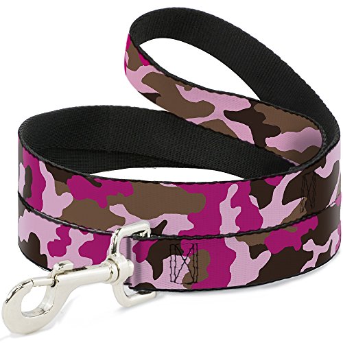 Buckle Down "Camo Pink Pet Leine, 4 'x 1/5,1 cm von Buckle-Down