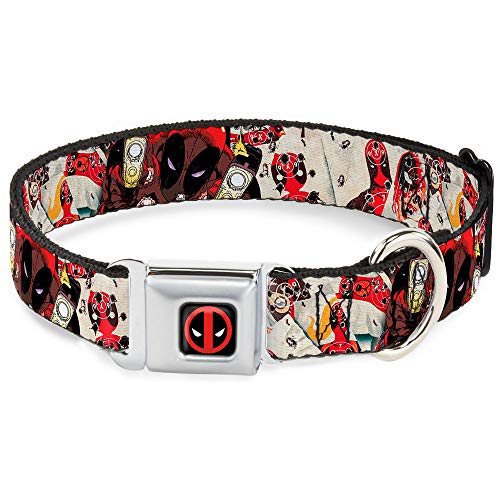 Buckle-Down DPA Dead Pool Logo schwarz/rot/weiß Hund Halsband Buckle-Down DPA Dead Pool Logo schwarz/rot/weiß Hund Halsband von Buckle-Down