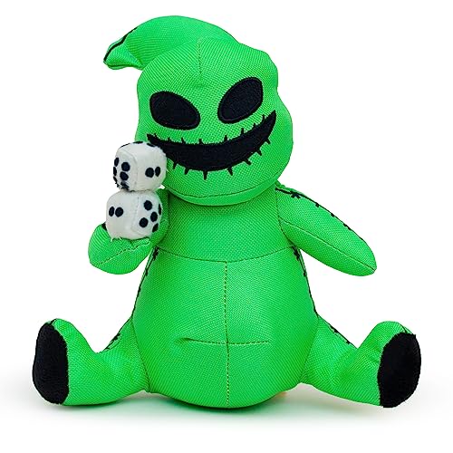 Buckle-Down Disney Hundespielzeug, The Nightmare Before Christmas Oogie Boogie Dice Sitzende Pose, Plüschtier von Buckle-Down