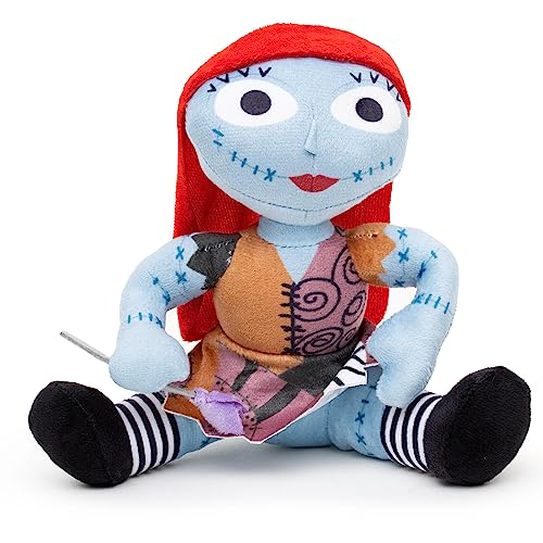 Buckle-Down Disney Hundespielzeug, The Nightmare Before Christmas Sally Sitzende Pose, Plüschtier von Buckle-Down