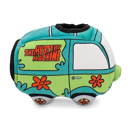 Buckle-Down Hundespielzeug, Scooby DOO, Plüsch-Versteck und Seaker, Mystery Machine Van mit Shaggy Thelma und Scooby, 22,9 x 13,2 cm von Buckle-Down