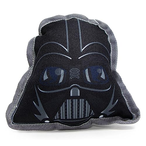 Buckle-Down Hundespielzeug, Star Wars, Ballistic Squeaker Darth Vader Head von Buckle-Down