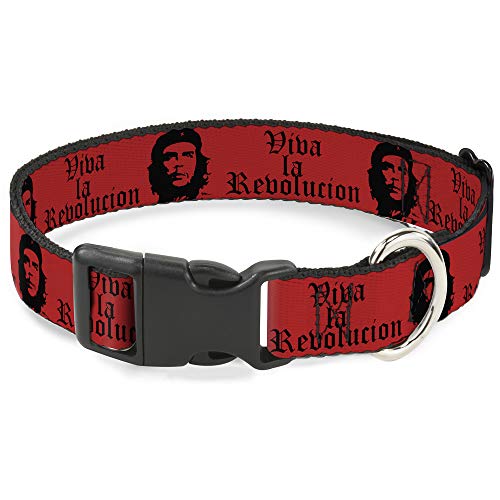 Buckle-Down Katzenhalsband Breakaway Che rot schwarz 15,2 cm bis 22,9 cm breit von Buckle-Down