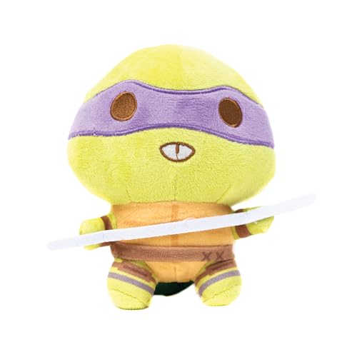 Buckle-Down Nickelodeon Hundespielzeug Teenage Mutant Ninja Turtles Donatello Staff Lila Haustier Spielzeug Plüsch von Buckle-Down