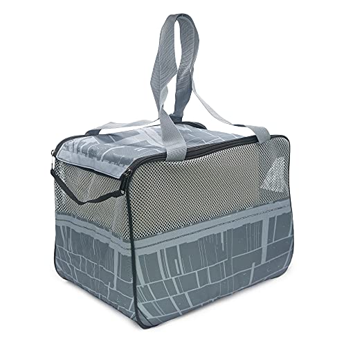 Buckle-Down Star Wars Tragetasche für Haustiere, Death Star Tragetasche, Polyester Canvas von Buckle-Down