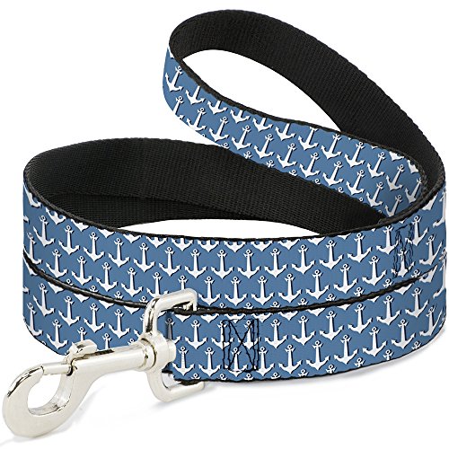 Buckle Down anchor2 Monogramm Baby Blau/Navy von Buckle-Down