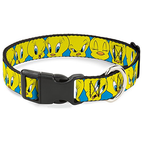 Buckle-Down bac-wlttw004-ns blau Tweety Bird Breakaway Katzenhalsband, 1/5,1 cm Wide-fits 15,2–22,9 cm Neck-small von Buckle-Down