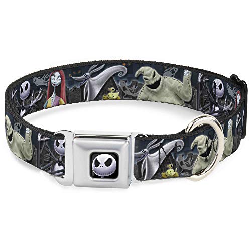 Buckle Down dc-wdy256-wl dyai Jack expression6 Full Color Hundehalsband, wide-large/45,7–81,3 cm von Buckle-Down