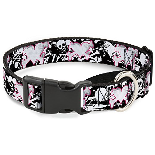 Buckle-Down mgc-w30850-ws Martingale Hundehalsband, 3,8 cm Wide-fits 33–45,7 cm Neck-small von Buckle-Down