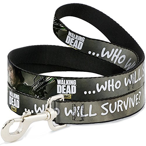 Buckle-down, The Walking Dead Who Will Survive: Daryl, Grays/weiß, 2 x 1/2 Zoll von Buckle-Down