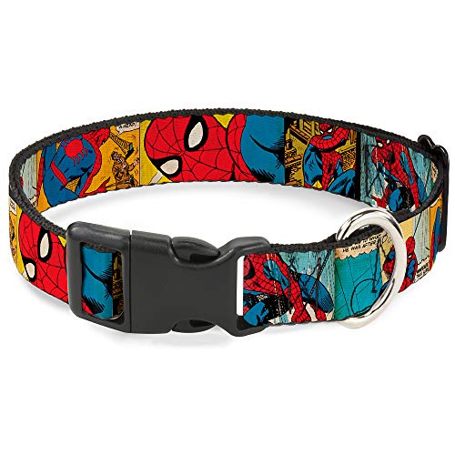 Hundehalsband, Kunststoff, Clip, 28-43 cm, 2,54 cm breit Hundehalsband, Kunststoff, Clip, 28-43 cm, 2,54 cm breit von Buckle-Down