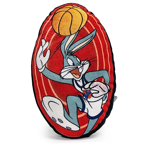 Buckle-Down Hundespielzeug, Looney Tunes, Plüsch, quietschend, Weltraum, Marmeladen, Käfer, Hasen, Schießen, Basketball von Buckle-Down