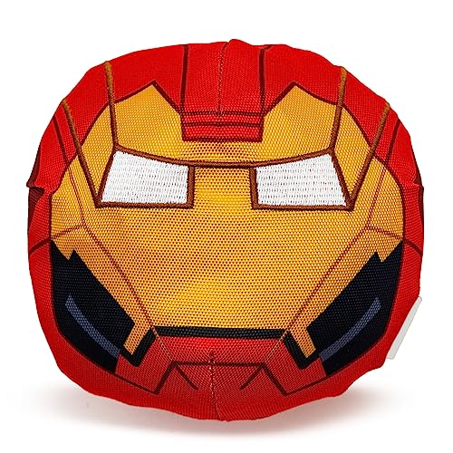 Marvel Comics Hundespielzeug, Iron Man Gesicht, ballistisches Nylon-Plüsch von Buckle-Down