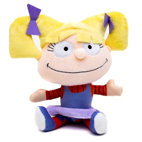 Nickelodeon Quietschendes Plüsch-Hundespielzeug für große, mittelgroße und kleine Hunde, Rugrats Angelica Pickles Ganzkörpersitz-Pose, 14 x 21,6 cm von Buckle-Down