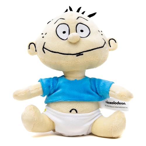 Nickelodeon Quietschendes Plüsch-Hundespielzeug für große, mittelgroße und kleine Hunde, Rugrats Tommy Pickles Ganzkörpersitz-Pose, 10,2 x 20,3 cm von Buckle-Down