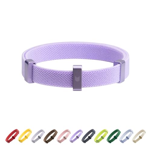 BuddyArmor Sicherheits-Katzenhalsband (15 - 30 cm), ultraelastisches Katzenhalsband, patentierter Sicherheitsmechanismus, leicht und kratzfest, nicht sperrig und verstellbar, Violett von BuddyArmor