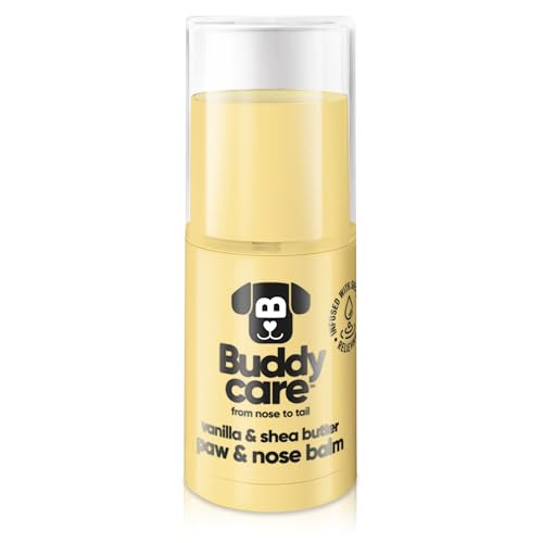 Buddycare Hundepfoten- und Nasenbalsam, 21 g (Vanille & Sheabutter) von Buddycare