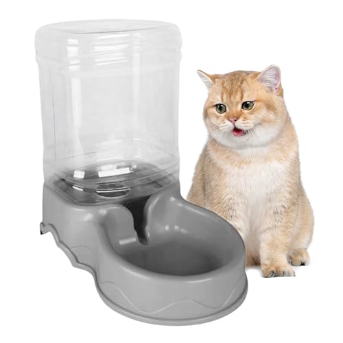 Katzenfutterautomat, automatischer Katzenwasserspender 3.5L Leckfest automatisch Cat Water Bowl Abnehmbar für kleine mittelgroße große Haustiere liefert leicht zu reinigen von Budstfee