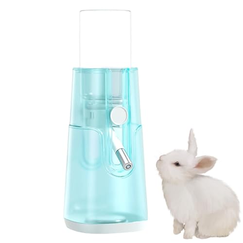 Buerfu Hamster-Wasserflaschenständer, kleine Haustier-Wasserflasche - Automatischer Trinker für kleine Haustiere | 120 ml Hamster-Wasserflasche mit Ständer, kein auslaufender Wasserspender für kleine von Buerfu