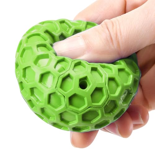 Buerfu Hundequietschender Ball, unzerstörbare Hundebällchen,Interaktive Hundebälle Quietschen | Weiches Welpen -Haustier Training für Kinderspielzeug für Zuhause, Wohnzimmer, Schlafzimmer von Buerfu