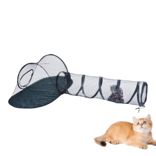 Buerfu Pet -Playpen für Katzen, Outdoor Cat Playpen,Falten Sie atmungsaktiven Welpenplaypen im Freien | Hundezwinger Zeltkiste, tragbare Hundekätzchenkisten für kleine Tiere von Buerfu