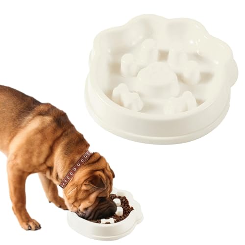 Buerfu Slow Eating Dog Bowl - Dog Feeder Puzzle Bowl Dog Food Bowls - Fun Slow Bowl, Smooth and Anti Slip, Pet Accessories for Small Medium Dogs von Buerfu