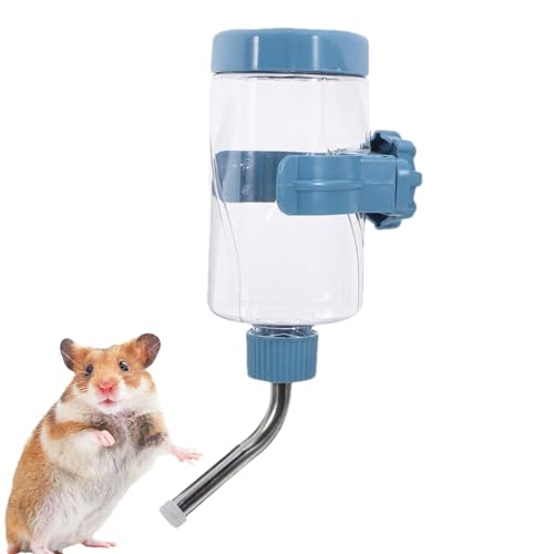 Buerfu Wasserflasche für Hasen,Hamster-Wasserflasche | Haustier-Wasserflasche für Käfig - Kleine Haustier-Wasserflasche, automatische Wasserfütterungsflasche, tropffreie Wasserflasche für von Buerfu