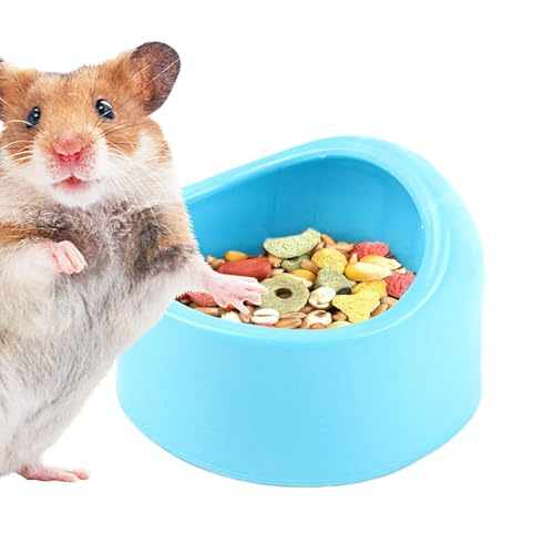 Buhjnmik Hamster-Futternapf, Wassernapf für Hamster, Futterzubehör für Haustiere mit glatten Oberflächen für Kaninchen, Hamster, Rennmäuse und andere kleine Haustiere von Buhjnmik