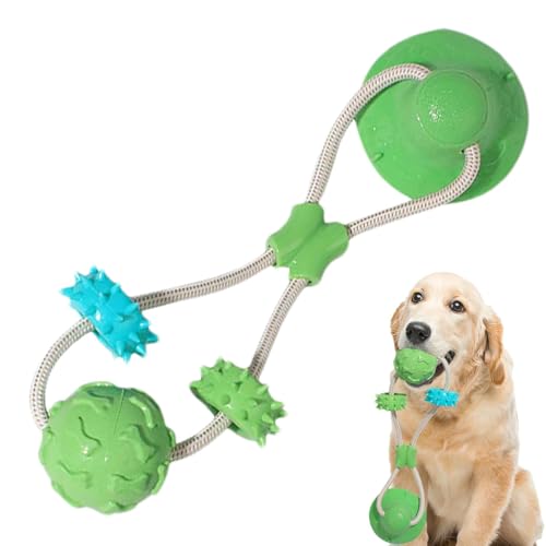 Buhjnmik Hundebissspielzeug, Hundesaugnapf-Schlepperspielzeug | Interaktives Saugnapf-Spielzeug für Hunde,Silikon-Welpen-Beißspielzeug, interaktives Hundezubehör für Garten, Park, Flussufer, Zuhause von Buhjnmik