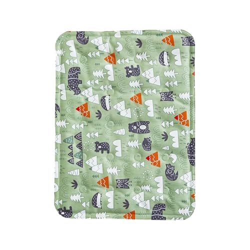 Buhjnmik Kühlkissen für Hunde, Kühlmatte für Hunde | Bequeme Hunde-Gel-Kühlmatte, Haustier-Kühlunterlage,Rectangula Cooling Dog Pad Kühlende Haustiermatte für Zuhause, Reisen, Camping von Buhjnmik