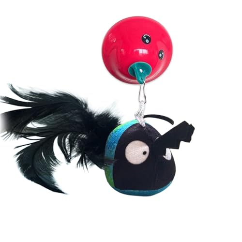 Buhygn Automatik Katzenspielzeug,Indoor Spielzeug Mit Vogelgezwitscher - Ausziehbare Schnur Berührungsaktiviert Indoor Katzenzubehör Für Beschäftigung Bewegung Buhygn Automatik Katzenspielzeug,Indoor Spielzeug Mit Vogelgezwitscher - Ausziehbare Schnur Berührungsaktiviert Indoor Katzenzubehör Für Beschäftigung Bewegung von Buhygn