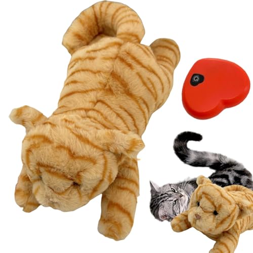 Buhygn Heartbeat Puppy for Dogs, Toy with Heartbeat, Plush Puppy Toy, Puppy Sleep Soother, Training Sleep Soother Toy for Puppies Cats von Buhygn